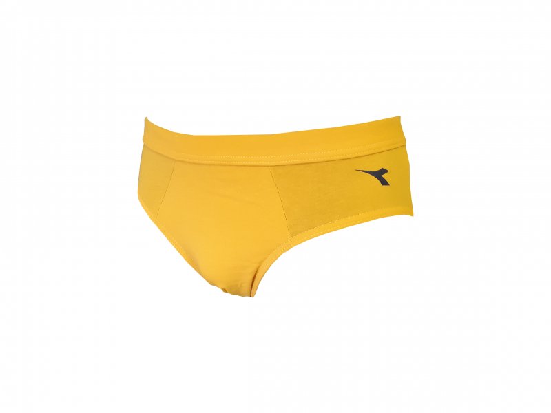 Diadora bavlněné slipy pánské 792 -žluté | Vermali.cz